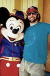 John and Mickey Mouse